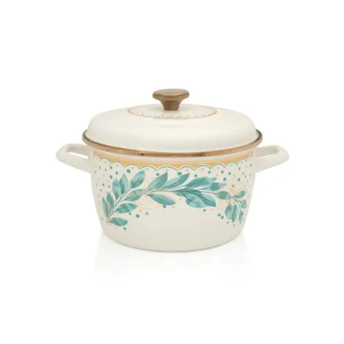 METALAC Garnek Emalinowany 26 cm 6L Green Line -31569