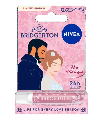 NIVEA Bridgerton Pomadka do ust Rose Meringue-31688