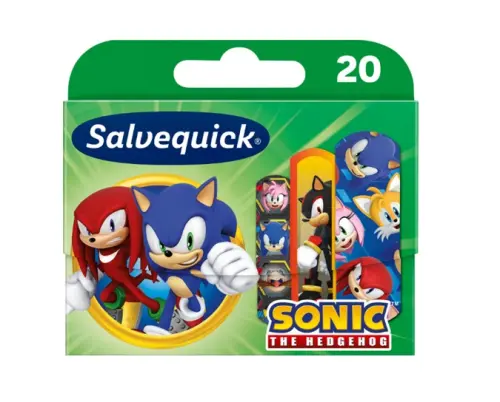 SALVEQUICK plastry dla Dzieci Sonic 20 szt.-31207