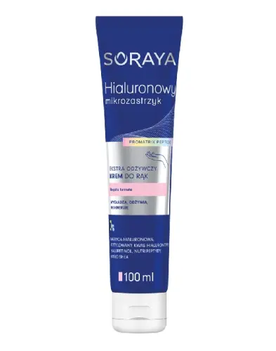 SORAYA Hialuronowy mikrozastrzyk Odywczy Krem do rąk 100ml-31428