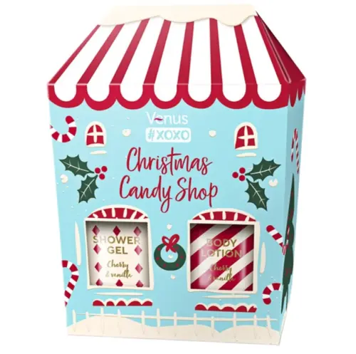Venus XOXO Christmas Candy Shop Mini Zestaw Kosmetyków do Pielęgnacji Ciała-31538