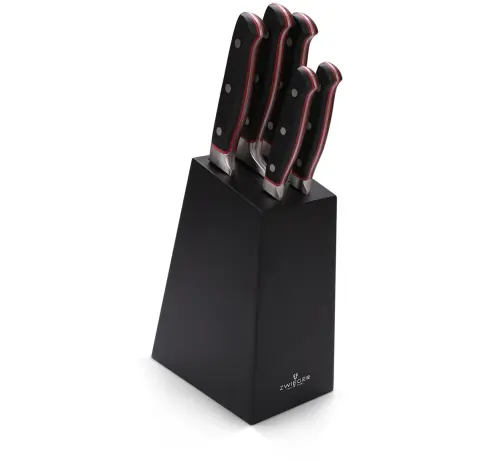 ZWIEGER Klassiker Blok z zestawem 5 noży-30868
