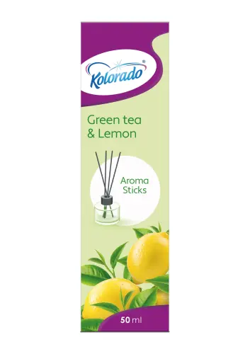 KOLORADO Patyczki zapachowe Zielona Herbata i Cytryna 50 ml -31821