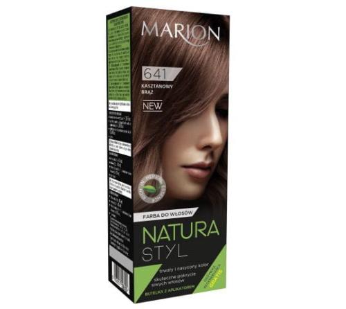 MARION NATURA 641 KASZTANOWY BRĄZ Farba do Włosów-11511