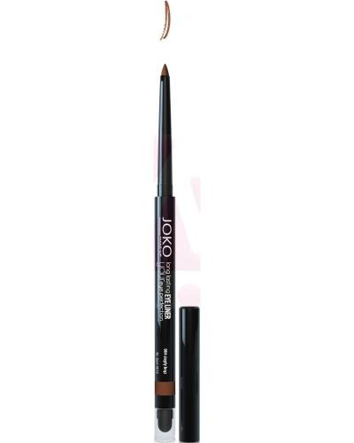 JOKO Eye Liner w Kredce z Gąbką 004 CIEPŁY BRĄZ-11698