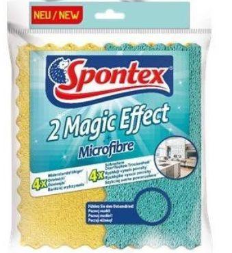 SPONTEX Ścierka 2 MAGIC EFFECT Mikrofibra 2 szt.-7929