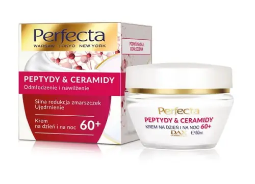 PERFECTA Peptydy &amp; Ceramidy 60+ Krem D/N 50 ml-12678