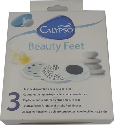 CALYPSO BEAUTY FEET 3 Końcówki do elektr. zestawu-12863