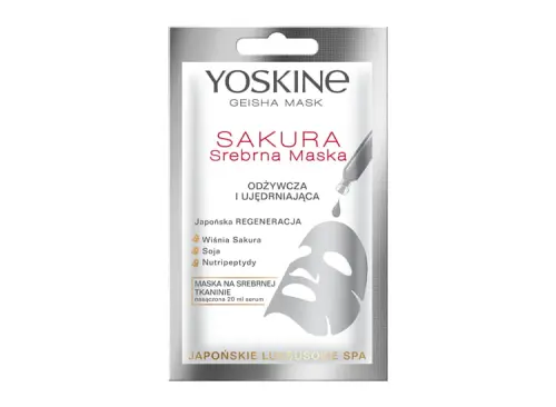 DAX Yoskine GEISHA MASK Odżyw/ujędr SREBRNA Maska-9640