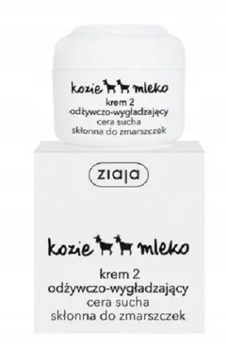 Ziaja Kozie Mleko Krem 2 cera sucha odżywienie-wygładzenie 50ml-14155