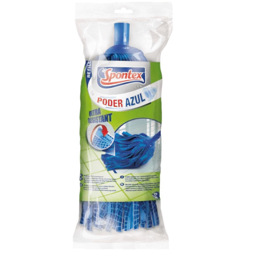 Spontex Puder Azul Mop z mikrofibry-Wkład-14655
