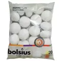 Bolsius Świeca pływające na wodę Białe 20szt -14652