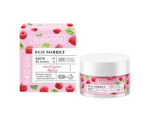 Bielenda Eco Sorbet Malina Krem do twarzy Nawilżająco Kojący 50 ml