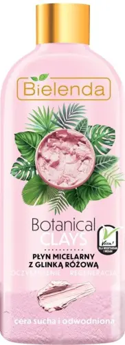 Bielenda Botanical Clay Różowa Glinka Płyn micelarny do twarzy 500 ml-15933