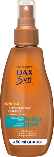 Dax Sun Przyspieszacz do opalnia Turbo Gold 200ml-15940