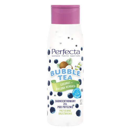 Perfecta Bubble Tea Coconut + Green Tea skoncentrowany żel pod prysznic 400 g -15932