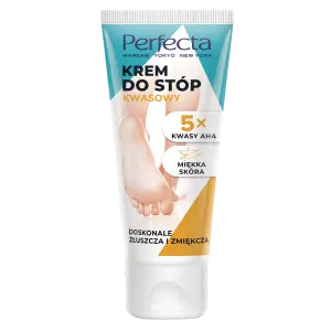 Perfecta Kwasowy krem do stóp 5 x Kwasy Aha 80 ml 