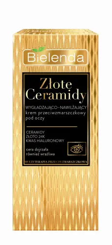 Bielenda Złote Ceramidy Głęboko Rewitalizujące Serum Ampułka Przeciwzmarszczkowe Dzień/Noc 15 ml -16222