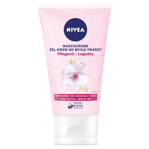 NIVEA Żel- Krem do Mycia Twarzy do Cery Suchej i Wrażliwej 150 ml-16993