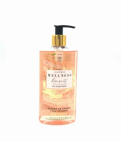 Bielenda Olejek do Kąpieli i pod Prysznic Cosmic Welness Różowy Kwarc i Pył Księżycowy 250 ml-17134