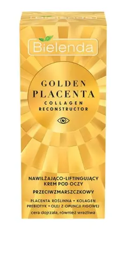 Bielenda Golden Placenta Nawilżająco-Liftingujący Krem pod oczy Przeciwzmarszczkowy 15 ml-18250