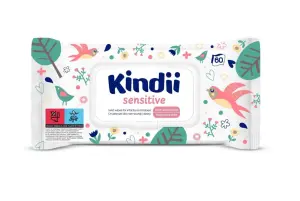 Cleanic Kindii Sensitive Chusteczki dla Dzieci 60 szt.