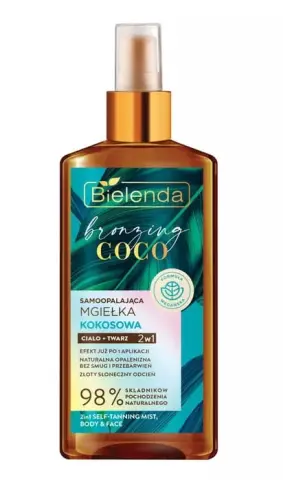 Bielenda Bronzing Coco Samoopalająca Mgiełka Kokosowa 150 ml-18502