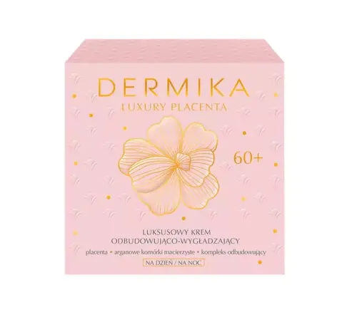 Dermika Luxury Placenta Krem Odbudowująco-Wygładzający 60+ 50 ml-18514