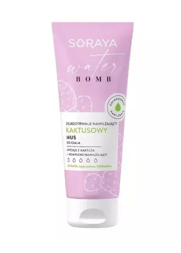 Soraya Water Bomb Długotrwale Nawilżający Kaktusowy Mus do ciała 200 ml-18679