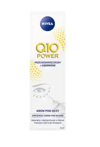 Nivea Q10 Power Przeciwzmarszczkowy ujędrniający krem pod oczy 15 ml