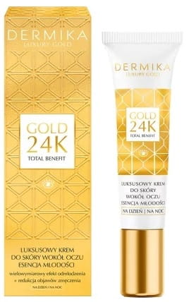 DERMIKA Luxury Gold 24k Krem pod oczy 15 ml-19546