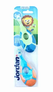 Jordan Zestaw Szczoteczek do zębów dla chłopca Kids Step by Step 0- lat 2szt 