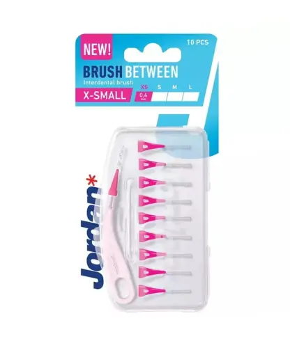 Jordan Szczoteczki międzyzębowe X-Small 0,4 mm-21979