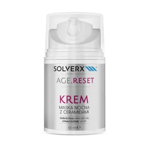 Solverx Age.Reset Krem-Maska nocna z ceramidami 50 ml-22574