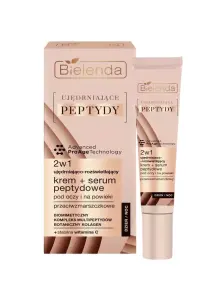 Bielenda Krem+Serum Peptydowe pod oczy 15 ml