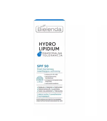 Bielenda Hydro Lipidium Krem ochronny SPF 50 30 ml-22769