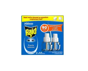 Raid Płyn owadobójczy przeciw komarom-Zapas 2x27 ml