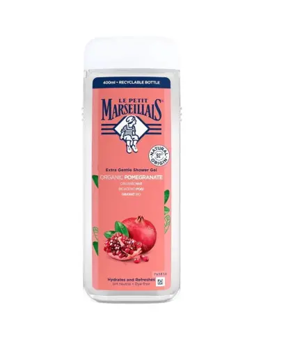 Le Petit Marseiliais Żel pod prysznic Granat BIO 400 ml-22950
