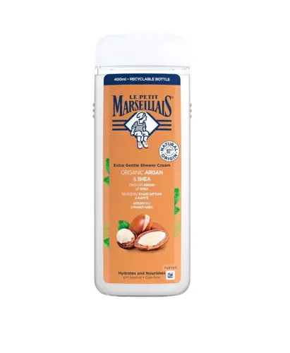 Le Petit Marseiliais Żel pod prysznic Argan BIO&amp;Masło Shea 400 ml-22951