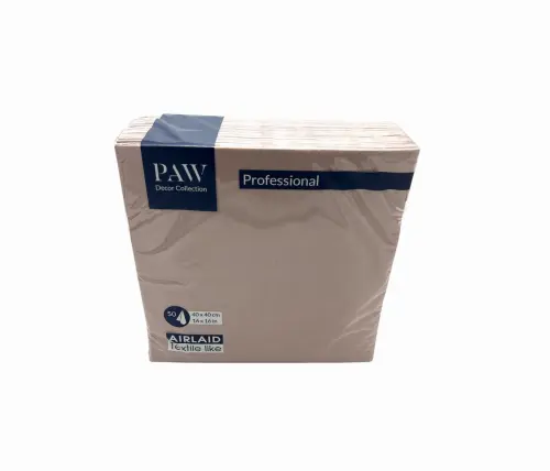 Paw Serwetki z Airlaid Brudny Róż 40x40 cm 50 szt-23738