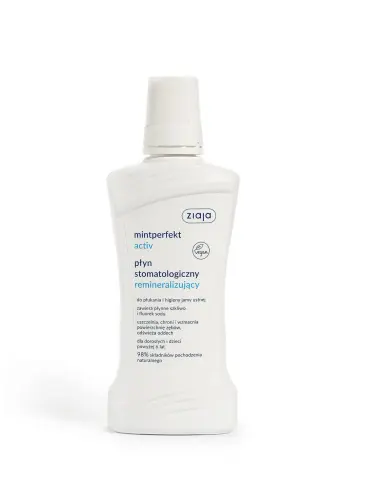 Ziaja Mintperfekt Activ Płyn stomatologiczny remineralizujący 500 ml-24043
