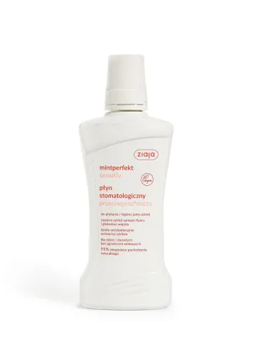 Ziaja Mintperfekt Sensitiv Płyn stomatologiczny przeciwpróchniczy 500 ml-24047
