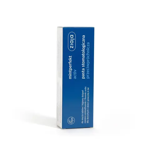 Ziaja Mintperfekt Activ Pasta stomatologiczna przeciwpróchnicza 75 ml-24050