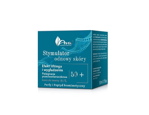 Ava Krem do twarzy Perły i peptyd biomimetyczny 50+ 50 ml-23980