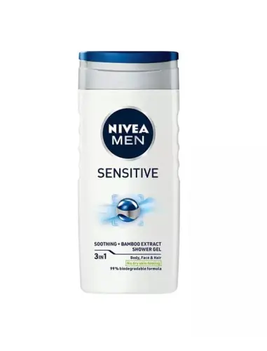 Nivea Men Żel pod prysznic Sensitive 3w1 250 ml-23771