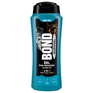 BOND Żel pod prysznic 3 w 1 SURVIVAL 400 ml