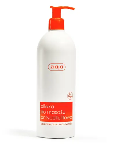 ZIAJA Oliwka do masażu antycelulitowa 500 ml-24458