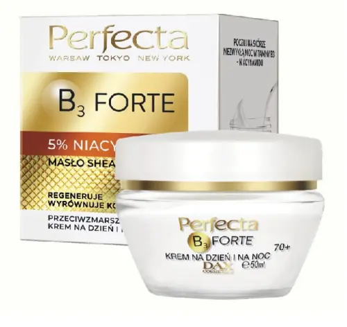 Perfecta B3 Forte krem przeciwzmarszczkowy na dzień i na noc 70+ 50ml-24277