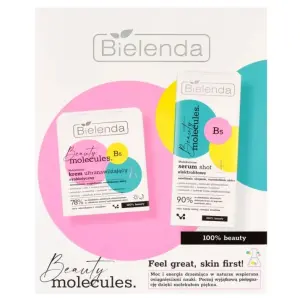 Bielenda Zestaw prezentowy 2 produktów Beauty Molecules ( krem nawilżający 50 ml + serum elektrolitowe 30 g )