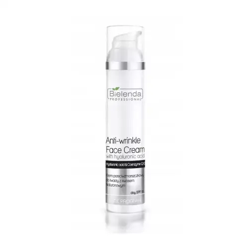 BIELENDA Professional Krem przeciwzmarszczkowy do twarzy z kwasem hialuronowym 100 ml-24778